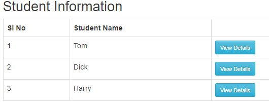 Display MySQL data in a modal on button click using ajax jquery PHP