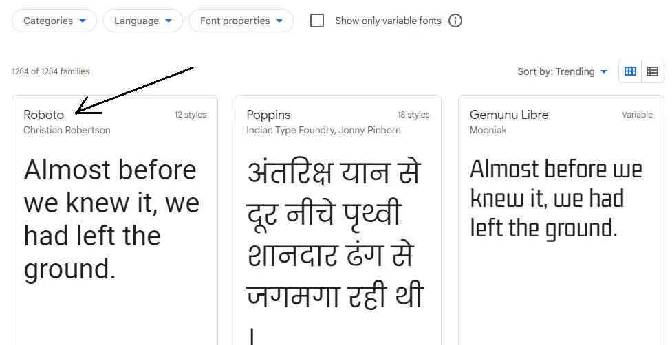 How to use google fonts using HTML and CSS