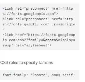 How to use google fonts using HTML and CSS