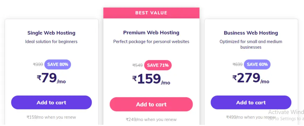 Why did I choose Hostinger web hosting for the WordPress blog?