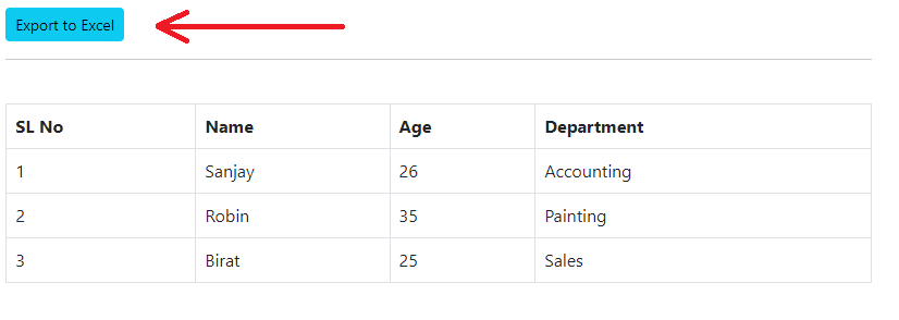 Export Data From MySQL to Excel Using PHP